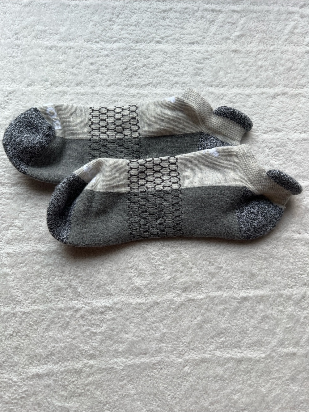 BOMBAS Men’s Original Ankle Socks- Triple Grey